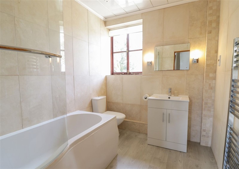 The bathroom at Cyffdy Cottage - Arenig, Parc near Bala