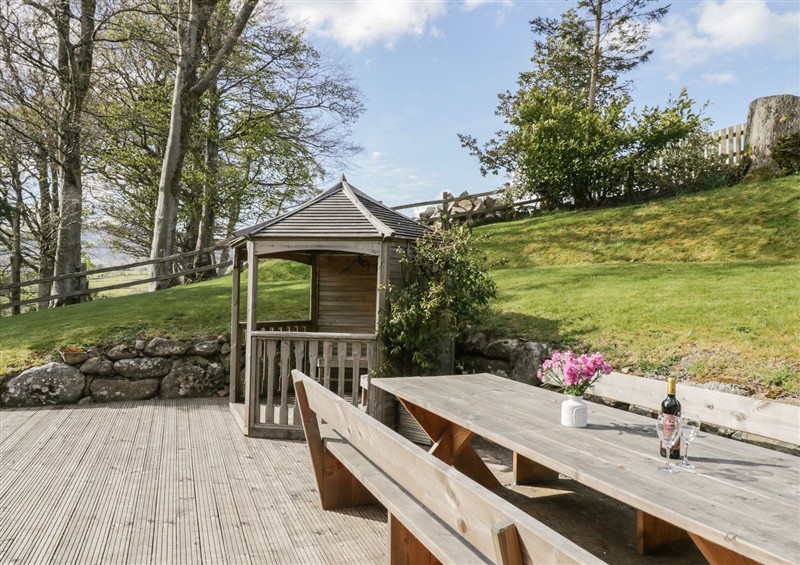 This is the garden at Cyffdy Cottage - Arenig, Parc near Bala