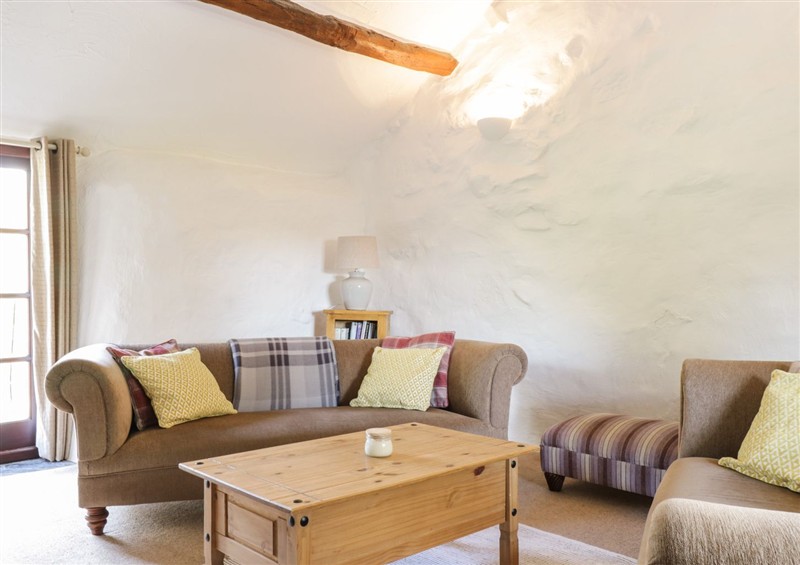 This is the living room at Cyffdy Cottage - Arenig, Parc near Bala
