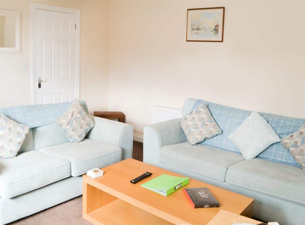 Living area at Cygnet Cottage in Belford, Northumberland