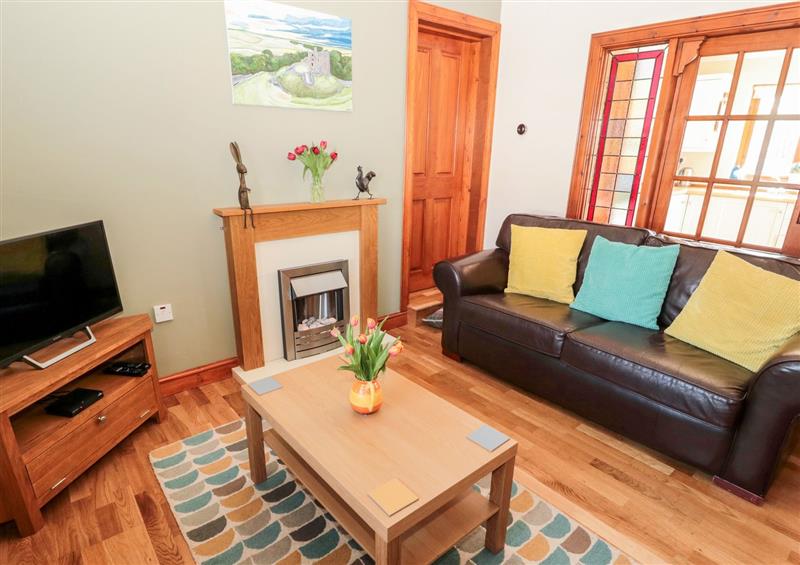 The living area at Cygnet Cottage, Norham
