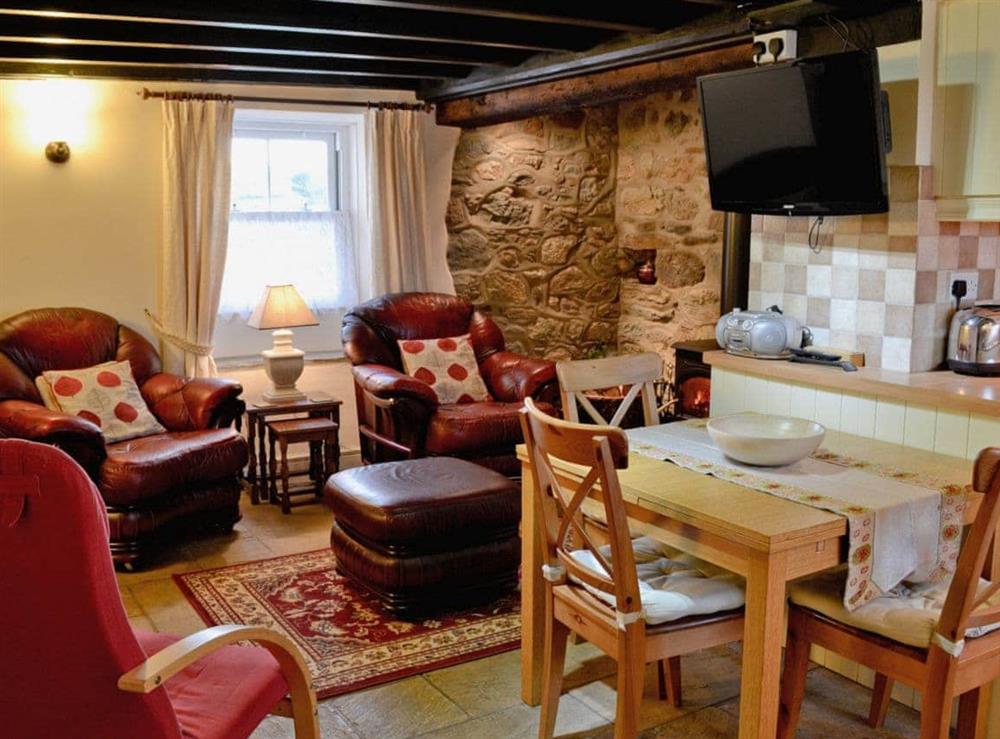 Open plan living/dining room/kitchen (photo 3) at Cyll y Felin Fawr 1 in Aberdaron, Gwynedd