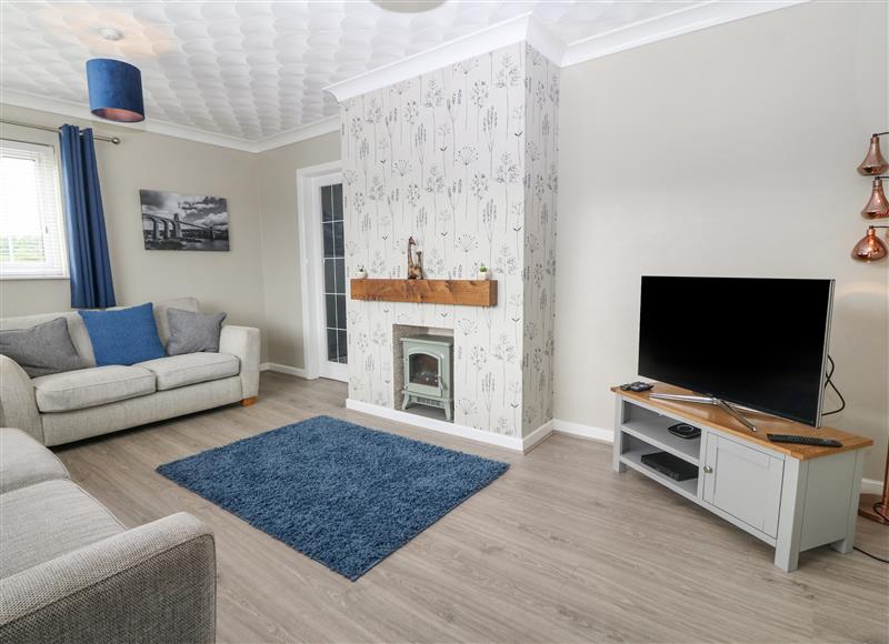Relax in the living area at Cynefin, Llangefni