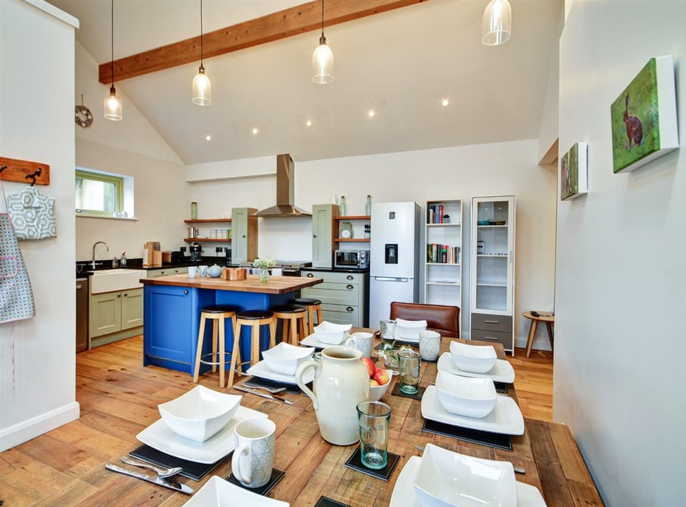 Dining Area at Daffodil Barn in Summerbridge, North Yorkshire