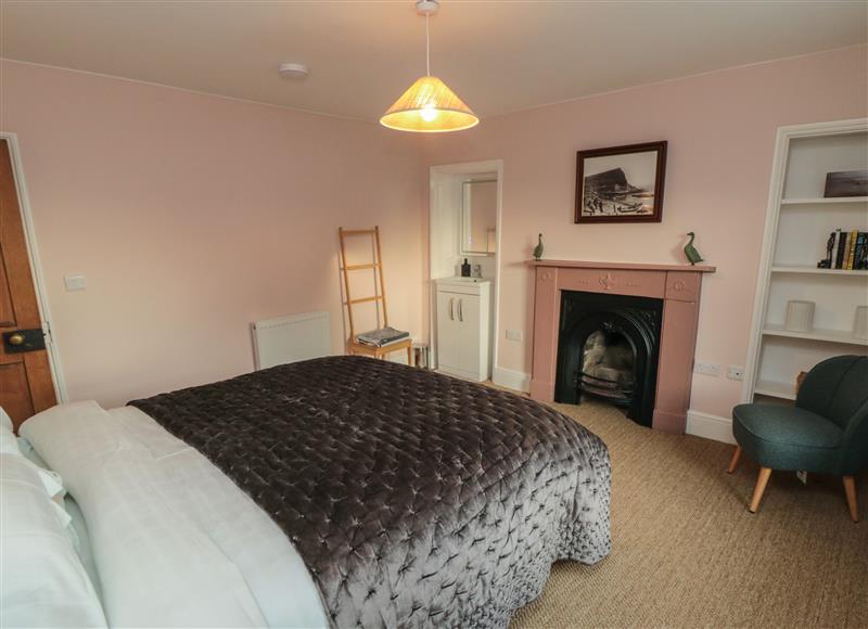 One of the 2 bedrooms at Daffodil Cottage, Port Mulgrave