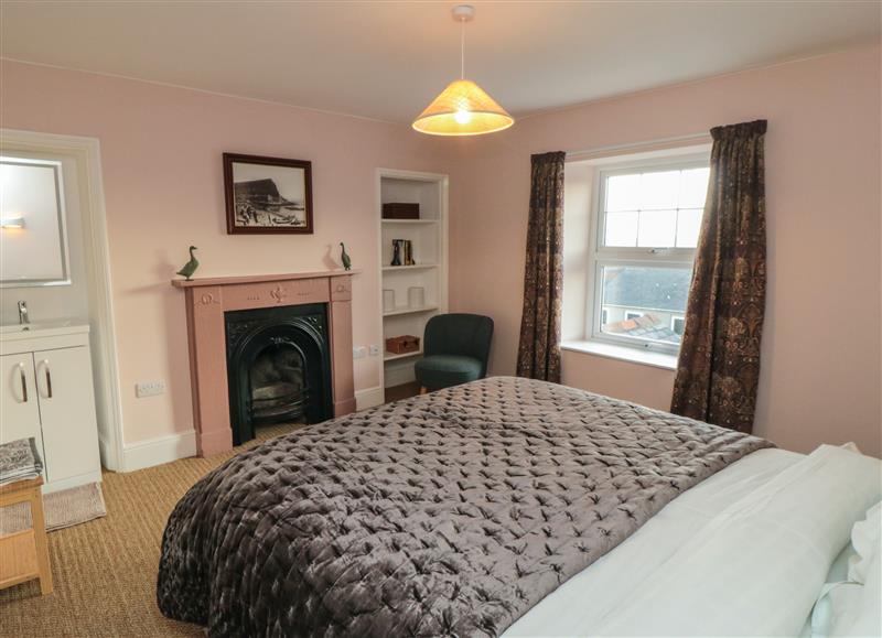 One of the bedrooms at Daffodil Cottage, Port Mulgrave