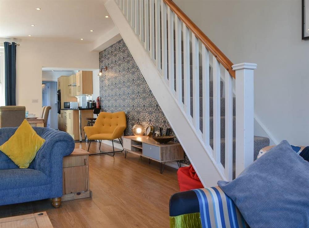 Open plan living space at Daffodil House in Cockermouth, Cumbria