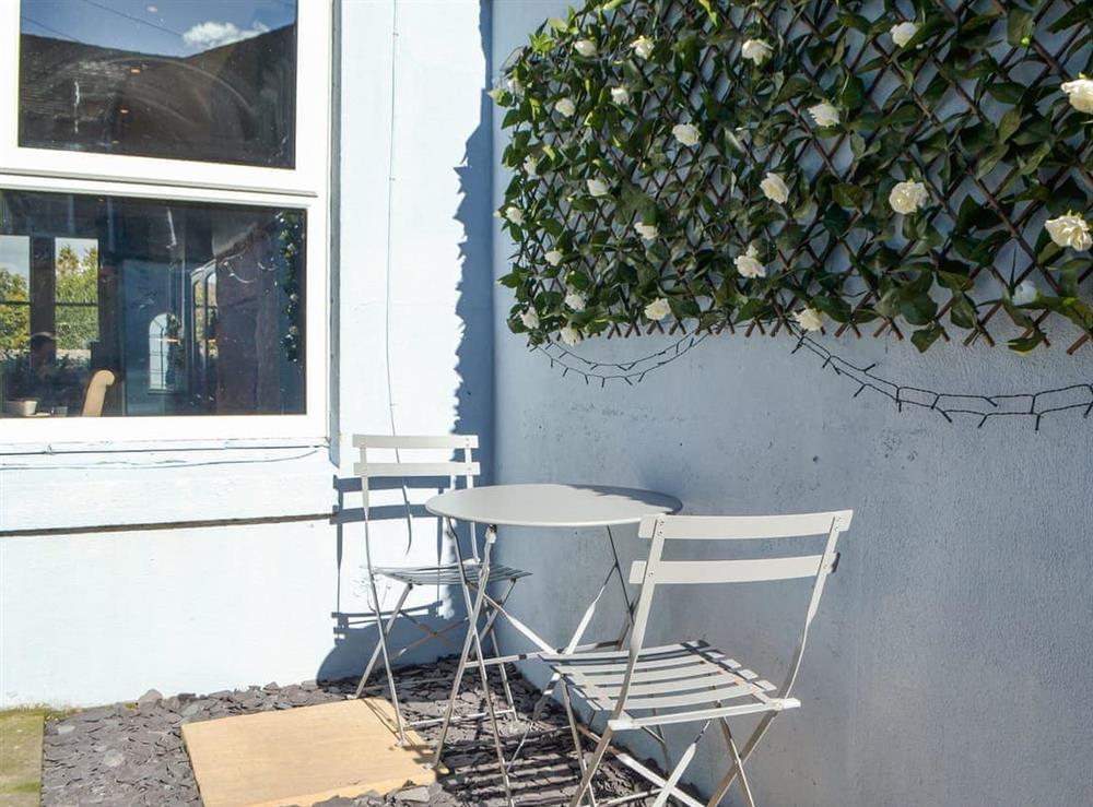Outdoor area at Daffodil House in Cockermouth, Cumbria