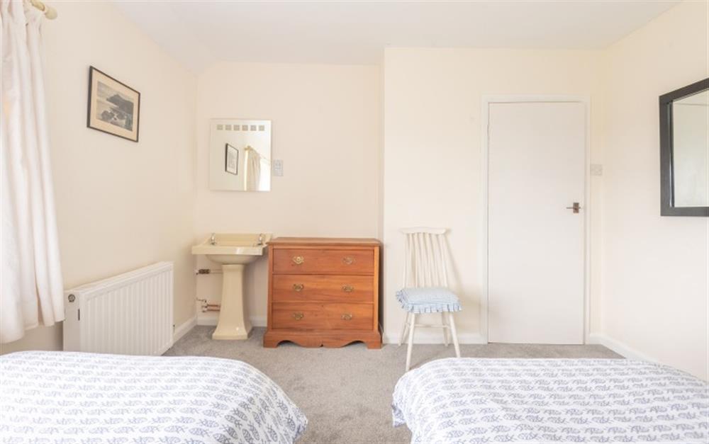 One of the 2 bedrooms at Daffy Down Dilly in Wadebridge