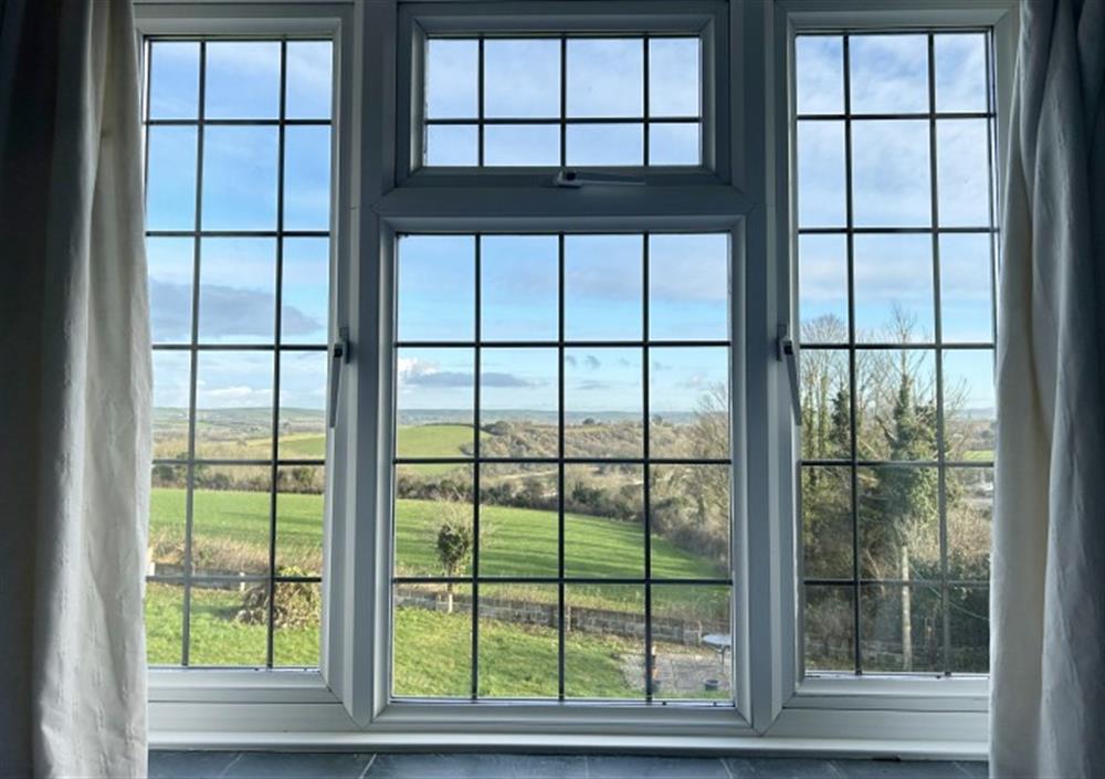 View from twin bedroom at Daffy Down Dilly in Wadebridge