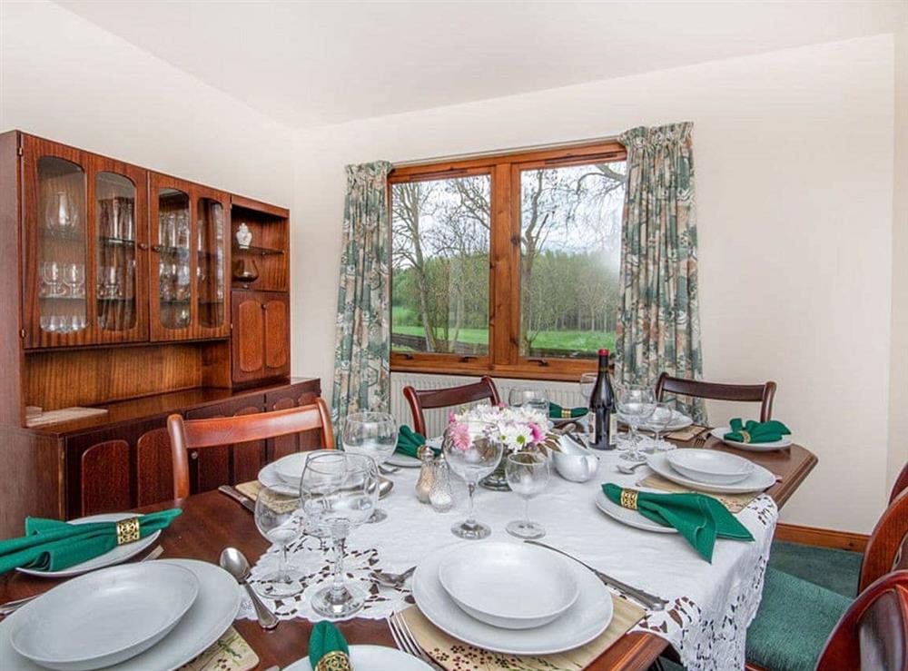 Dining room at Dail Daraich in Munlochy, Ross-Shire