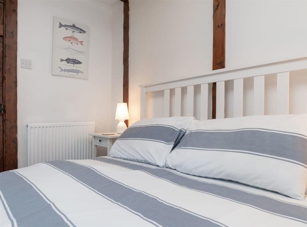 Peaceful double bedroom at Dairy Cottage in Fowey, Cornwall