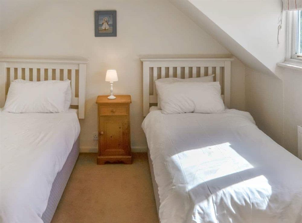 Twin bedroom at Dairy Cottage in Hunstanton, Norfolk