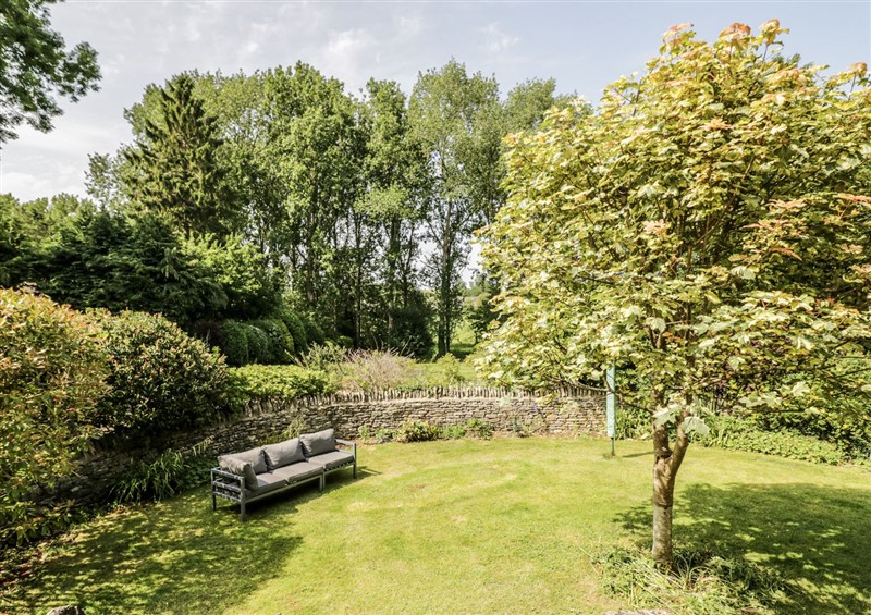 This is the garden at Dairy Cottage, Minster Lovell