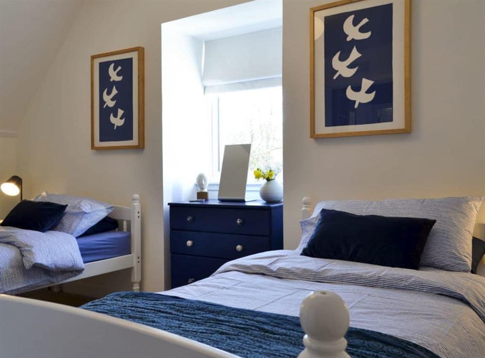 Twin bedroom at Dairy Cottage in Torlundy, Fort William, Inverness-Shire