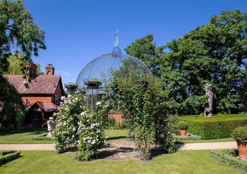 This is the garden at Dairy Cottage, Waddeston