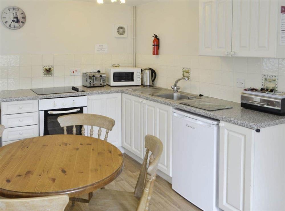 Fully appointed kitchen area at Dairy Farm Cottages -Bluebell Cottage in Wootton Fitzpaine, near Charmouth, Dorset