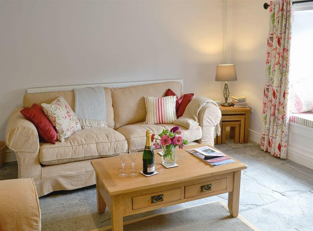 Comfy living room at Dairy House Farm in Bickenhall, near Taunton, Somerset