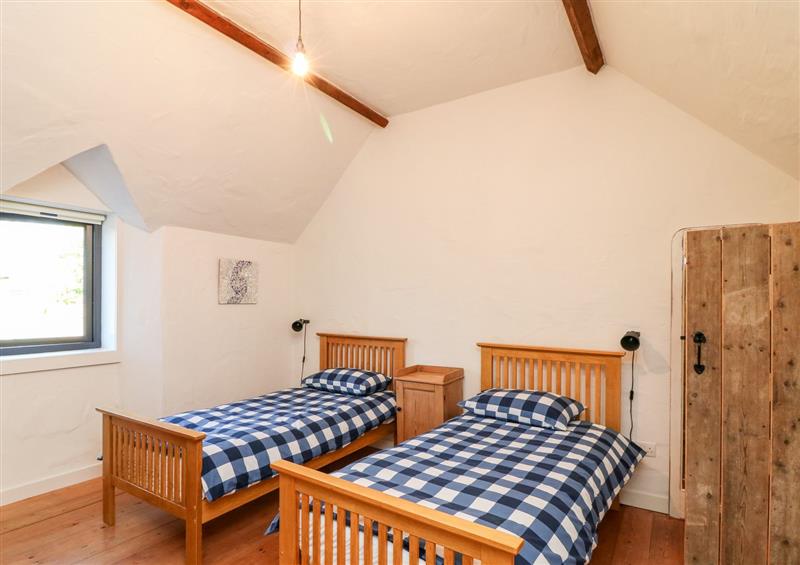 One of the bedrooms at Dairy Lane Cottage, Cametigue near Bunclody