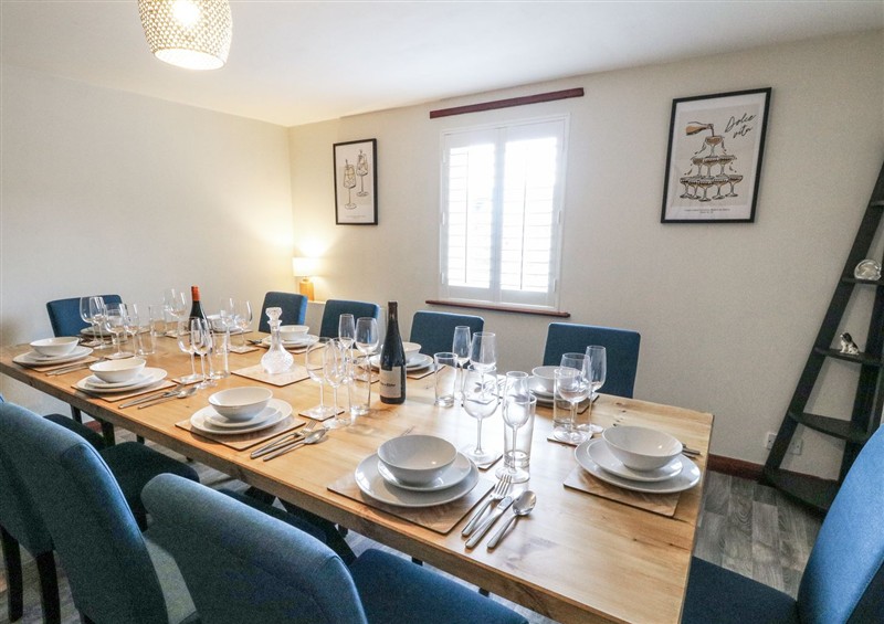 The dining room at Daisy Cottage, Near Wigton