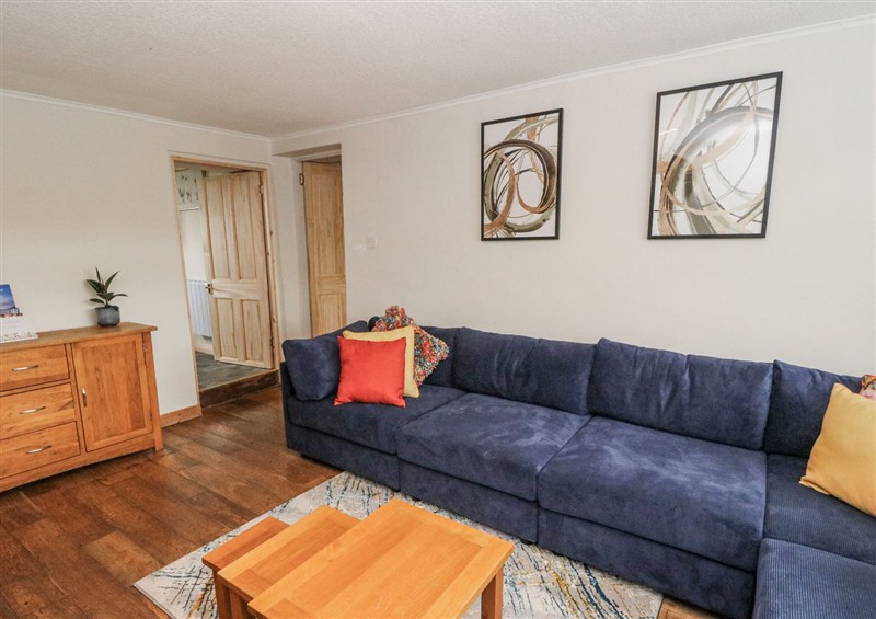 The living area at Daisy Cottage, Near Wigton