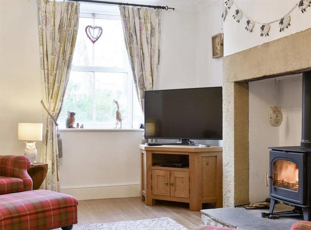Living room at Daisy Cottage in Stanhope, County Durham, England