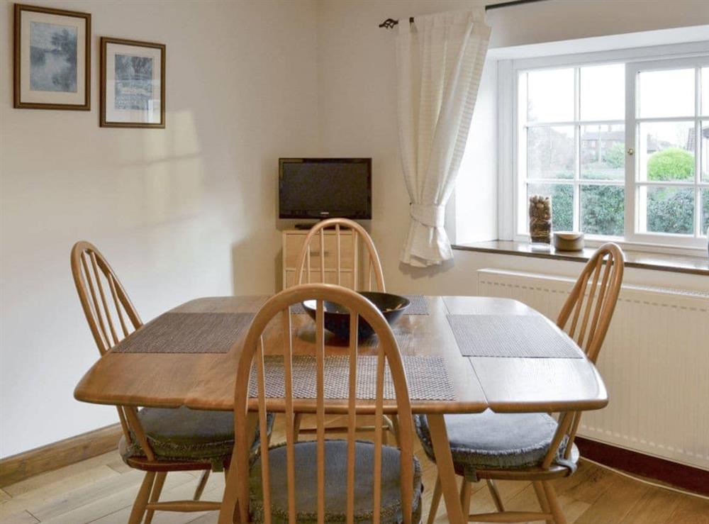 Spacious dining area at Daisy Cottage in Thornton-le-Dale, N. Yorks., North Yorkshire