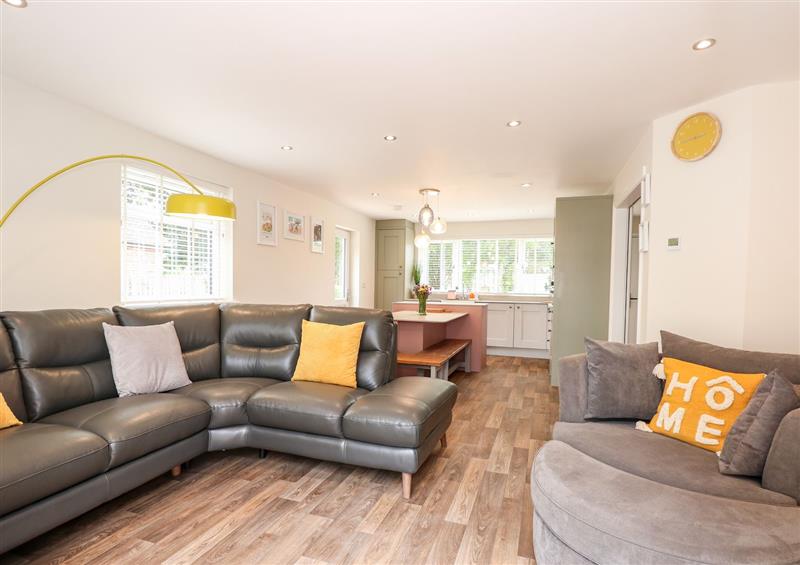 The living area at Daisy Tree Cottage, Woodhall Spa