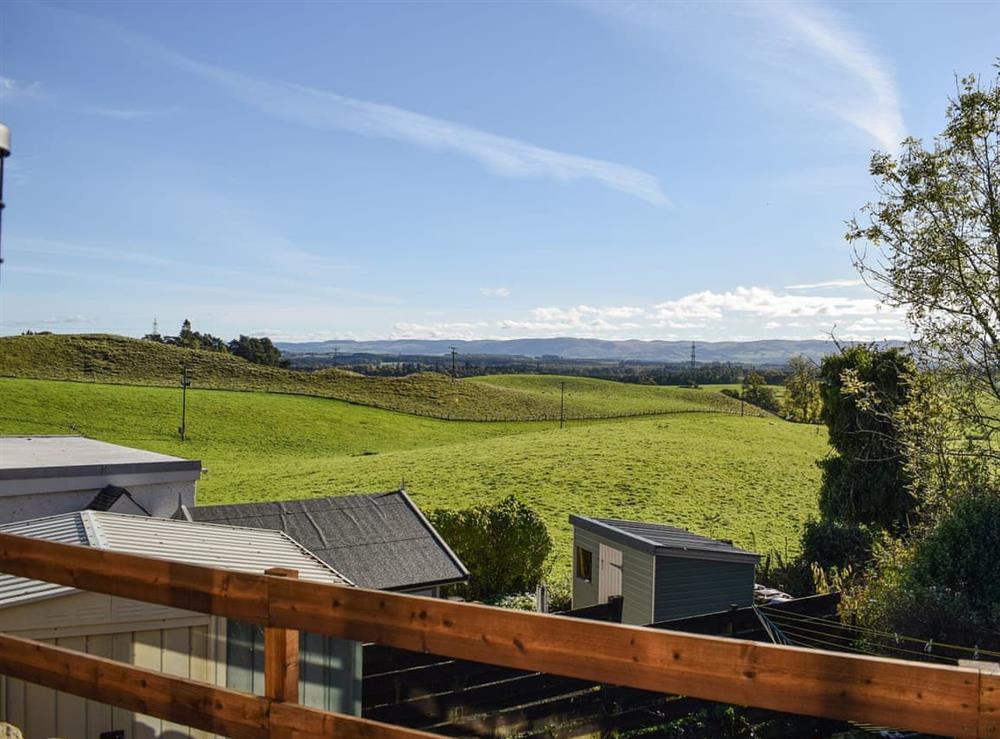 View at Daisybank Cottage in Crieff, Perthshire