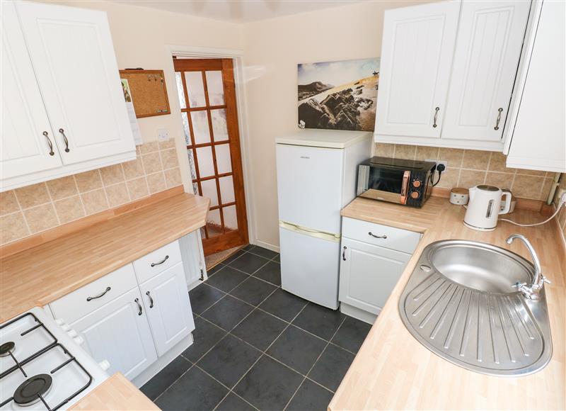 This is the kitchen at Daisys Cottage, Pembrey