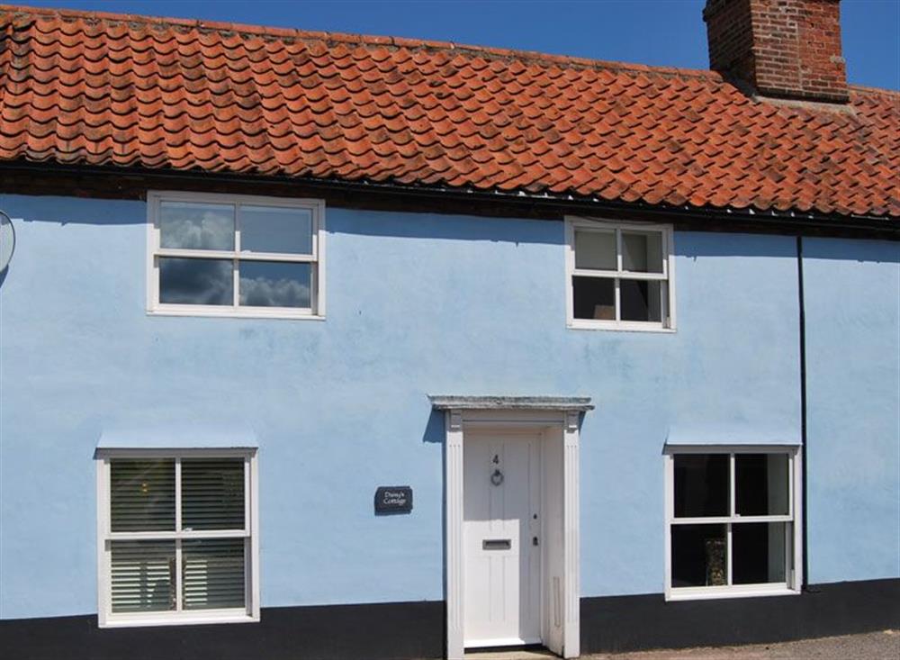 Front elevation at Daisys Cottage, Wells-next-the-Sea