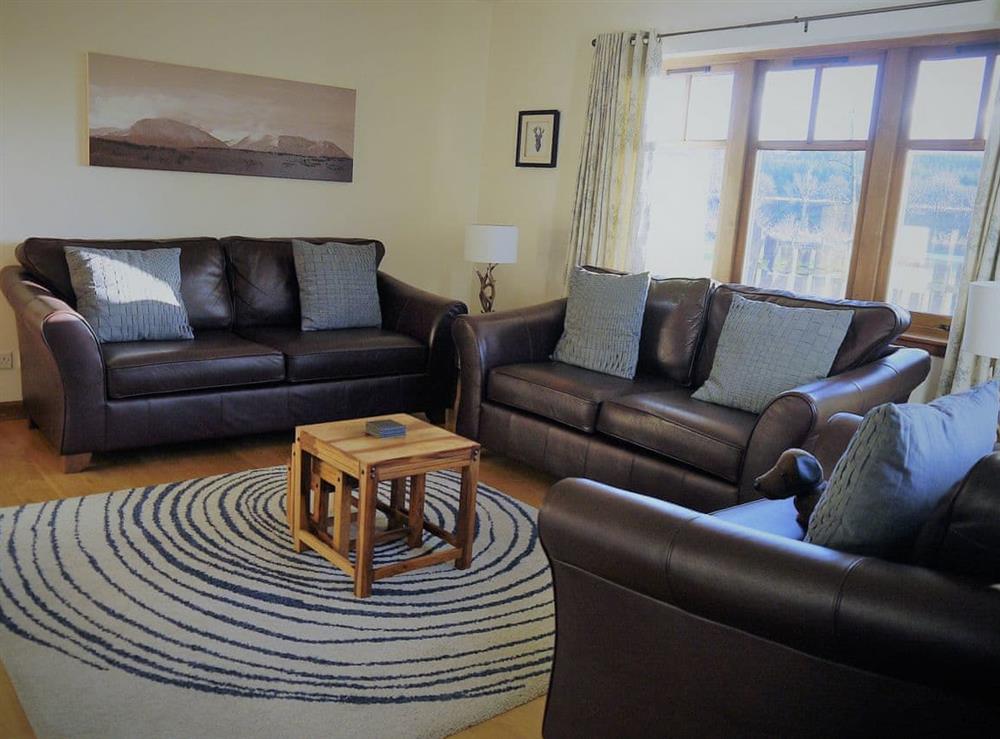 Living room at Dalcomera in Spean Bridge, Inverness-Shire