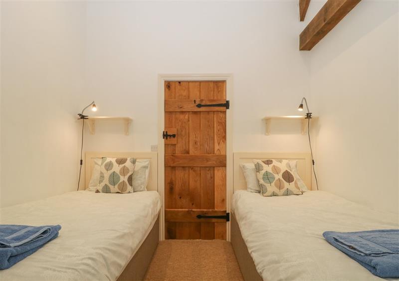 One of the 4 bedrooms at Dale Barton, Priddy near Wells