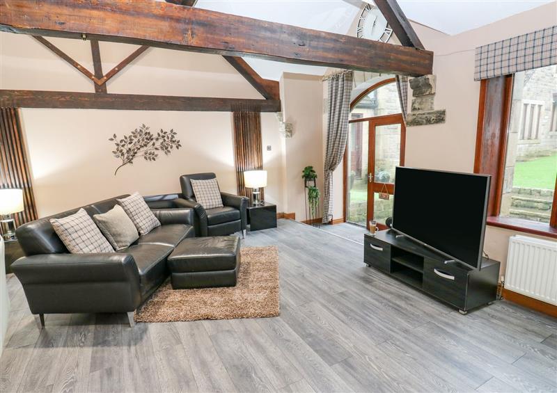 Relax in the living area at Dale Cottage, Diggle near Uppermill