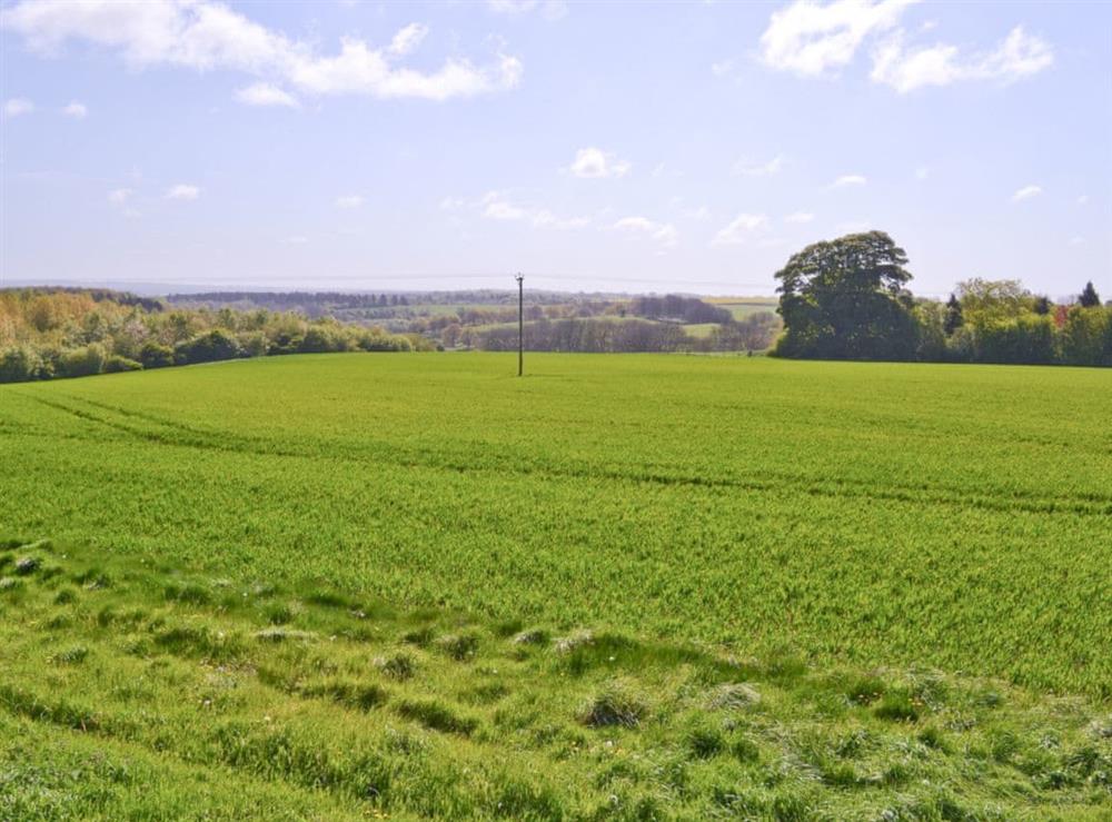 Views from the property at Dale View Barn in Winceby, near Horncastle, Lincolnshire