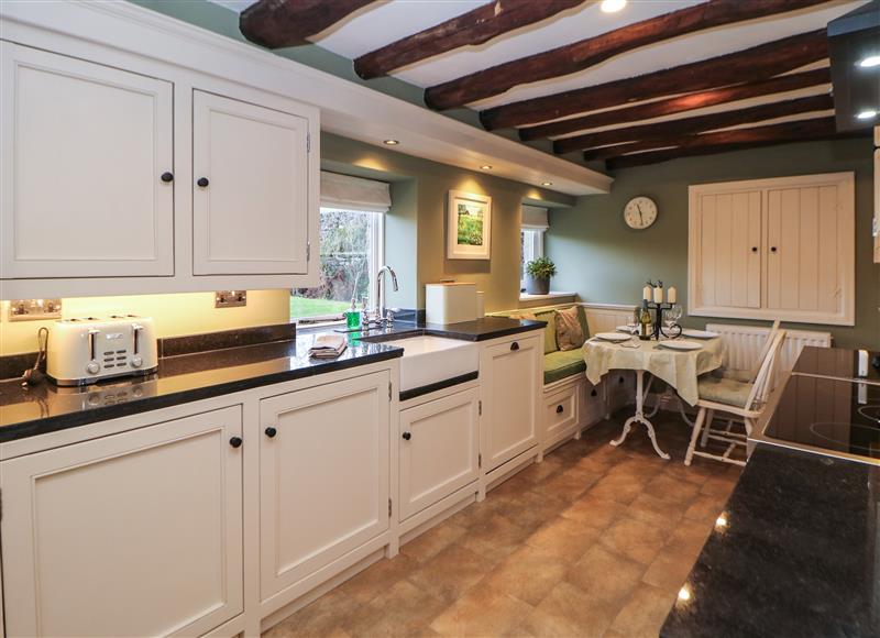 Kitchen at Dale View Cottage, Gratton near Youlgreave