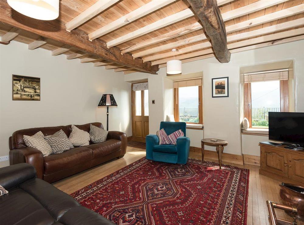 Cosy living room at Dale View in Sedbusk, near Hawes, North Yorkshire