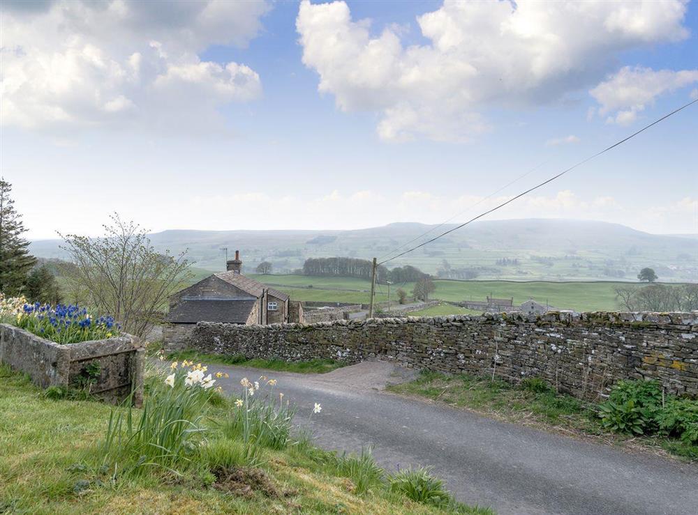 Great views at Dale View in Sedbusk, near Hawes, North Yorkshire