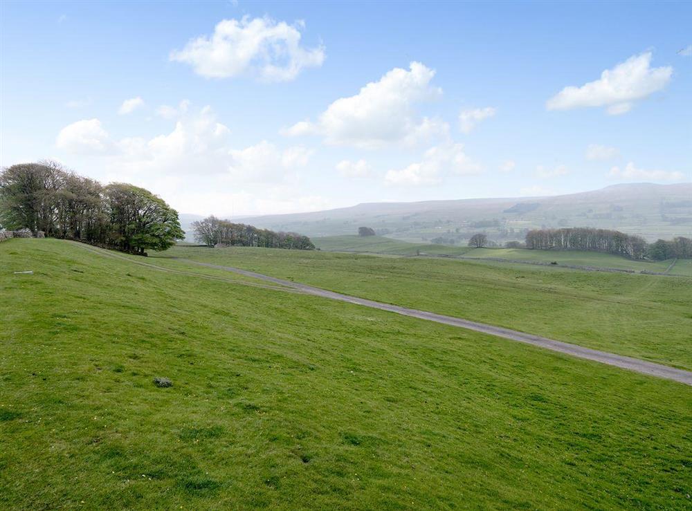 Lovely countryside views at Dale View in Sedbusk, near Hawes, North Yorkshire