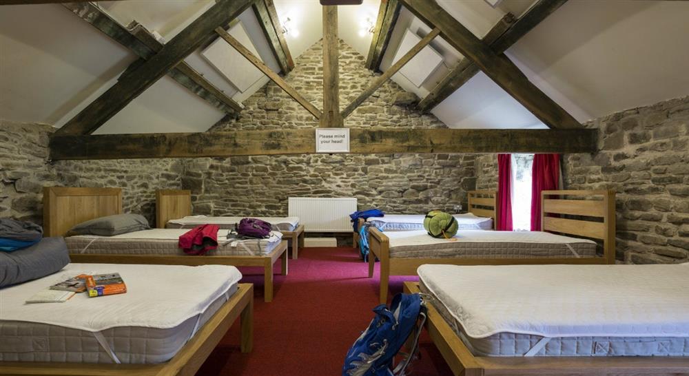 Dormitory at Dalehead Bunkhouse in Hope Valley, Derbyshire