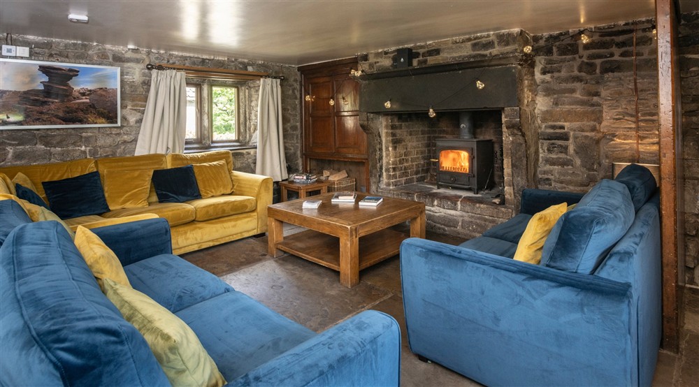 The sitting area