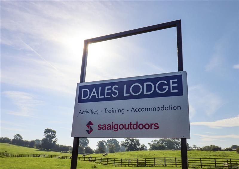 The area around Dale's Lodge at Dales Lodge, Ingleton