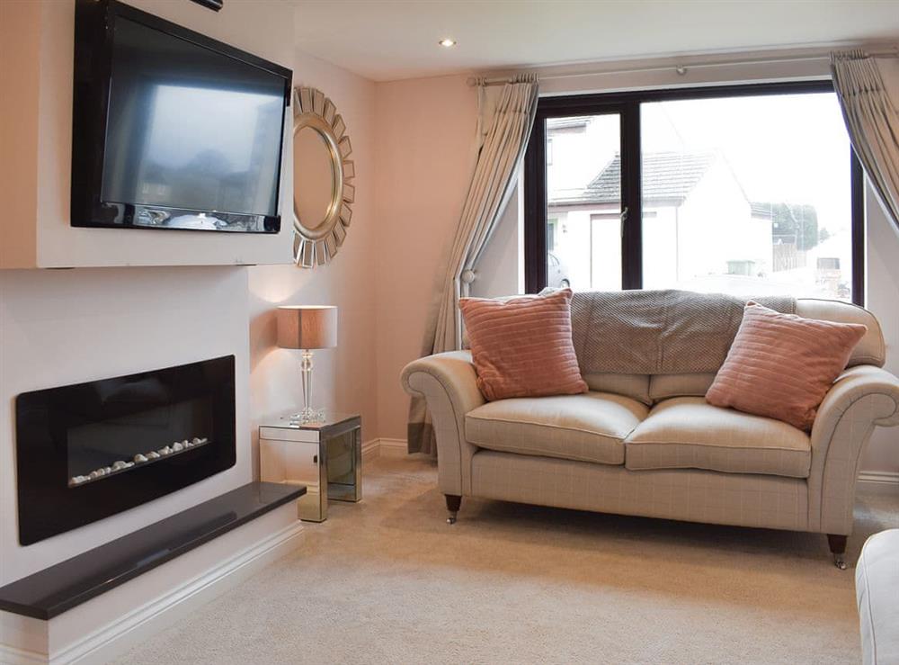 Living room at Dales View in Newbiggin, near Penrith, Cumbria