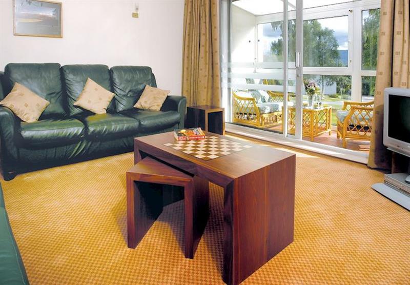 Typical Patio Apartment at Dalfaber Country Club in Inverness-Shire, Northern Highlands
