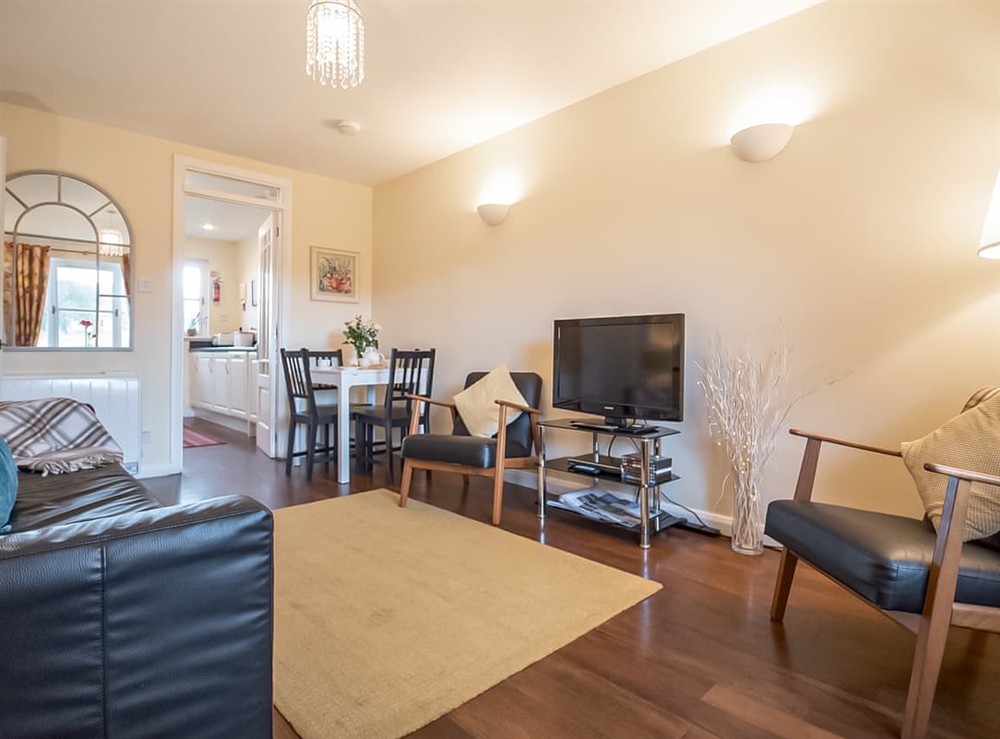 Living room/dining room at Dalfaber View in Aviemore, Inverness-Shire