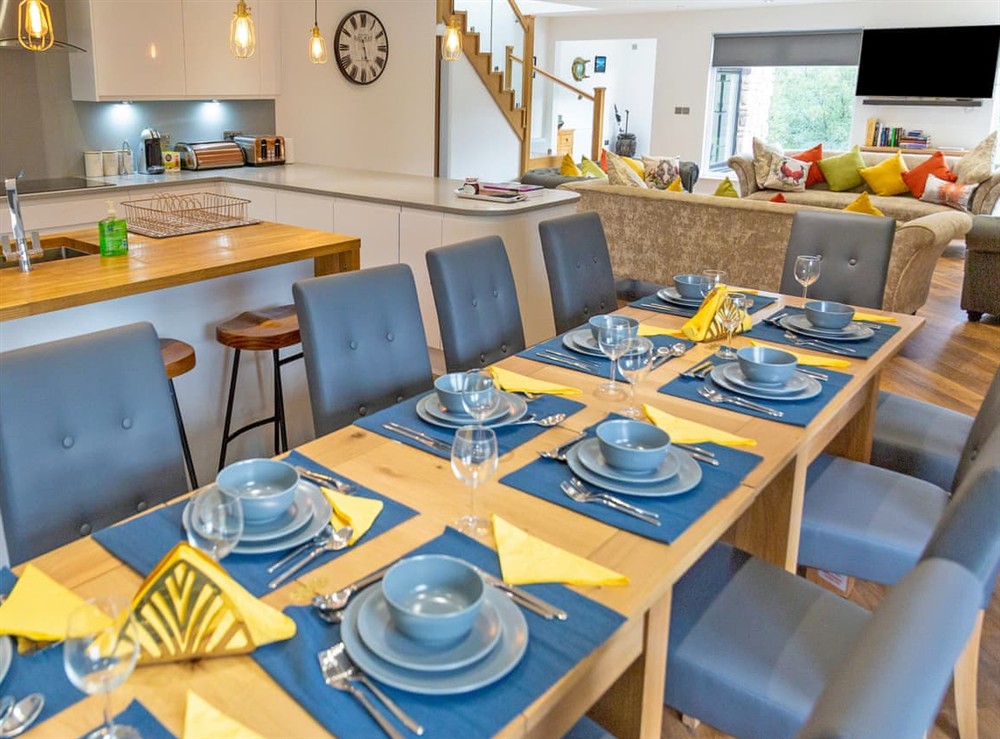 Dining Area at Dalnahua in Colintraive, Argyll