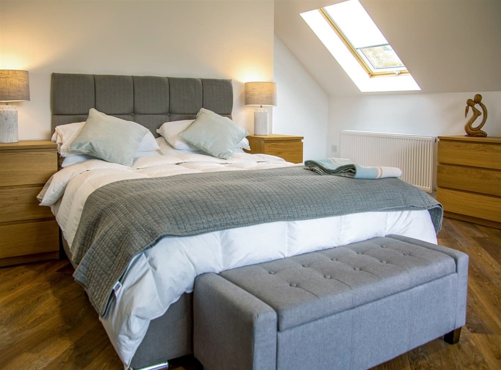 Double bedroom at Dalnahua in Colintraive, Argyll