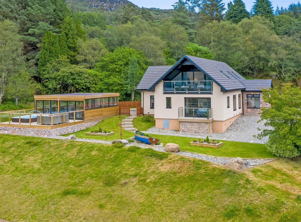 Exterior at Dalnahua in Colintraive, Argyll
