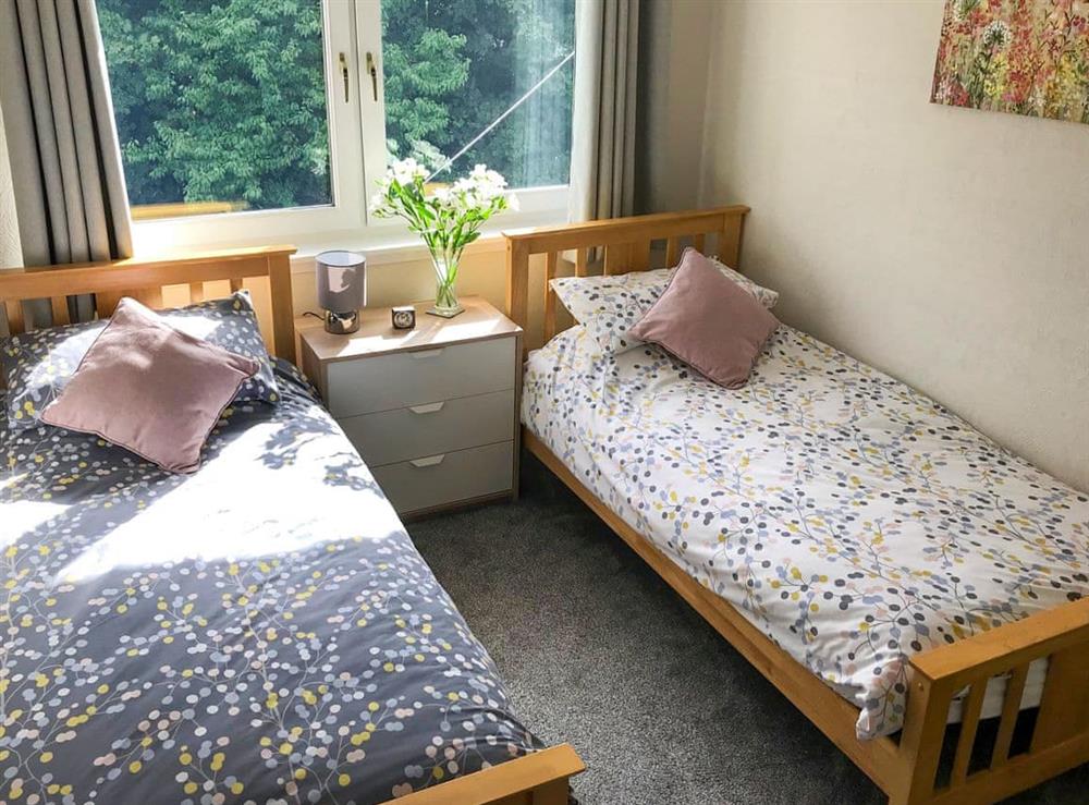 Twin bedroom at Dalriach Court in Oban, Argyll and Bute, Scotland