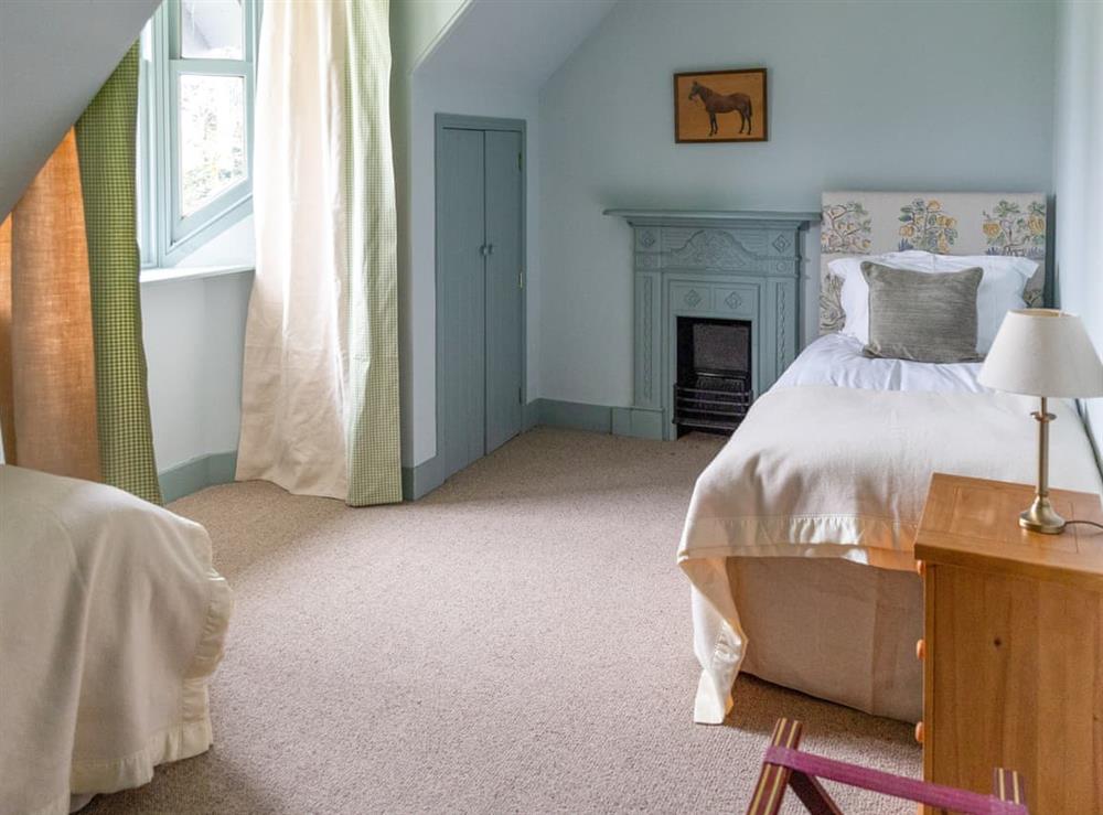Twin bedroom at Dalroddie in Keith, Banffshire